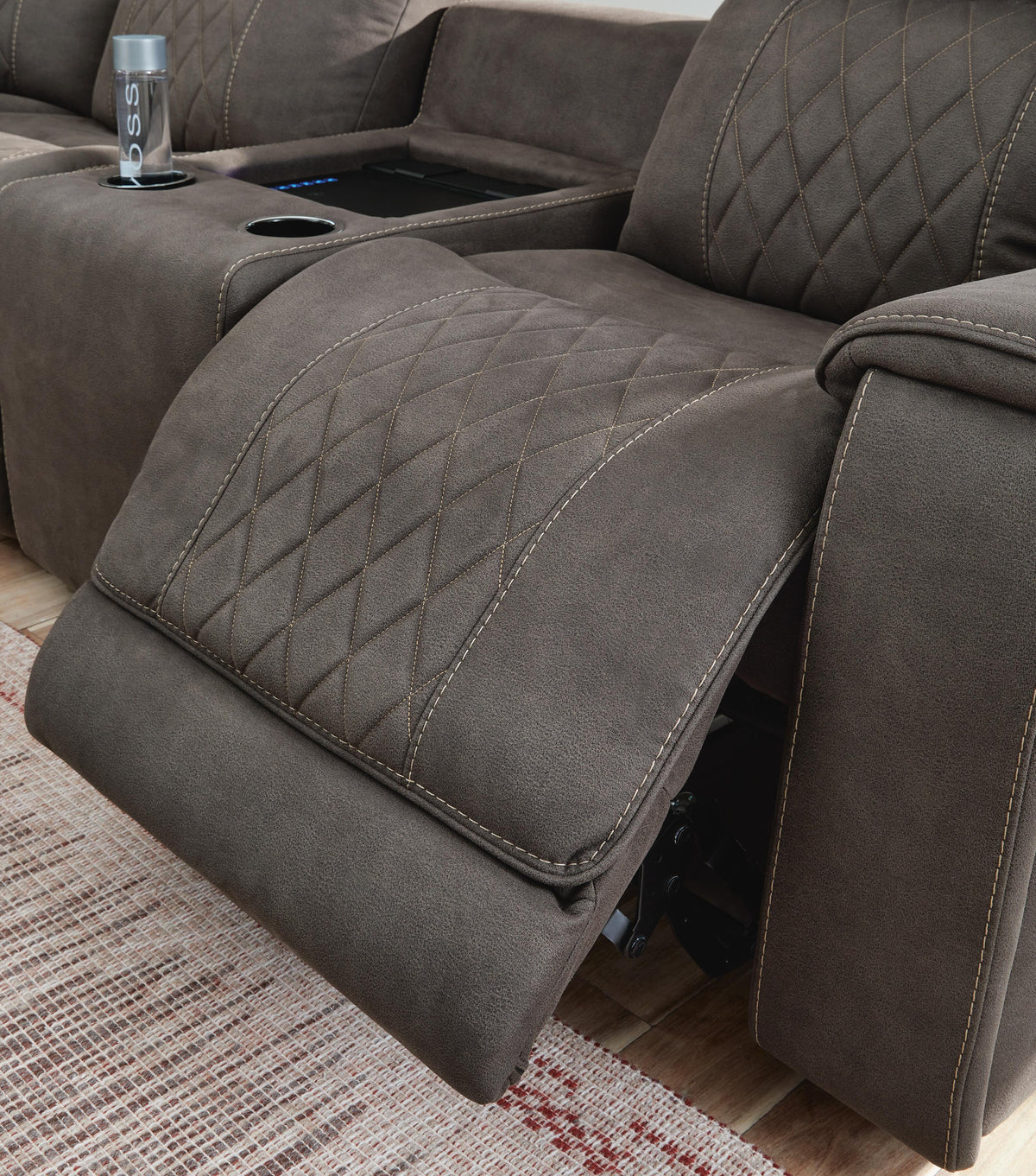 Hoopster Right-Arm Facing Power Recliner (23703-SI) - Image 11