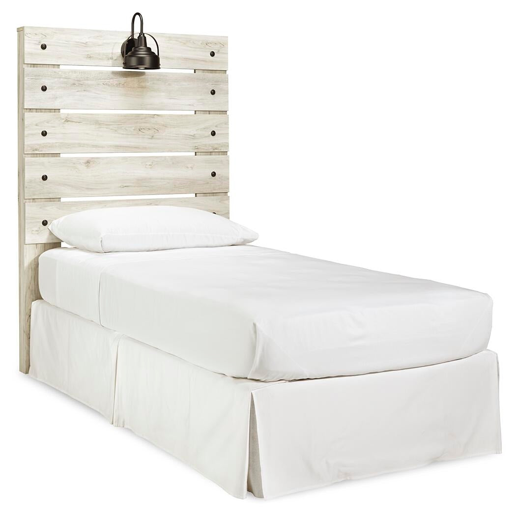 Cambeck Panel Headboard - Whitewash  (B192-SI) - Image 8