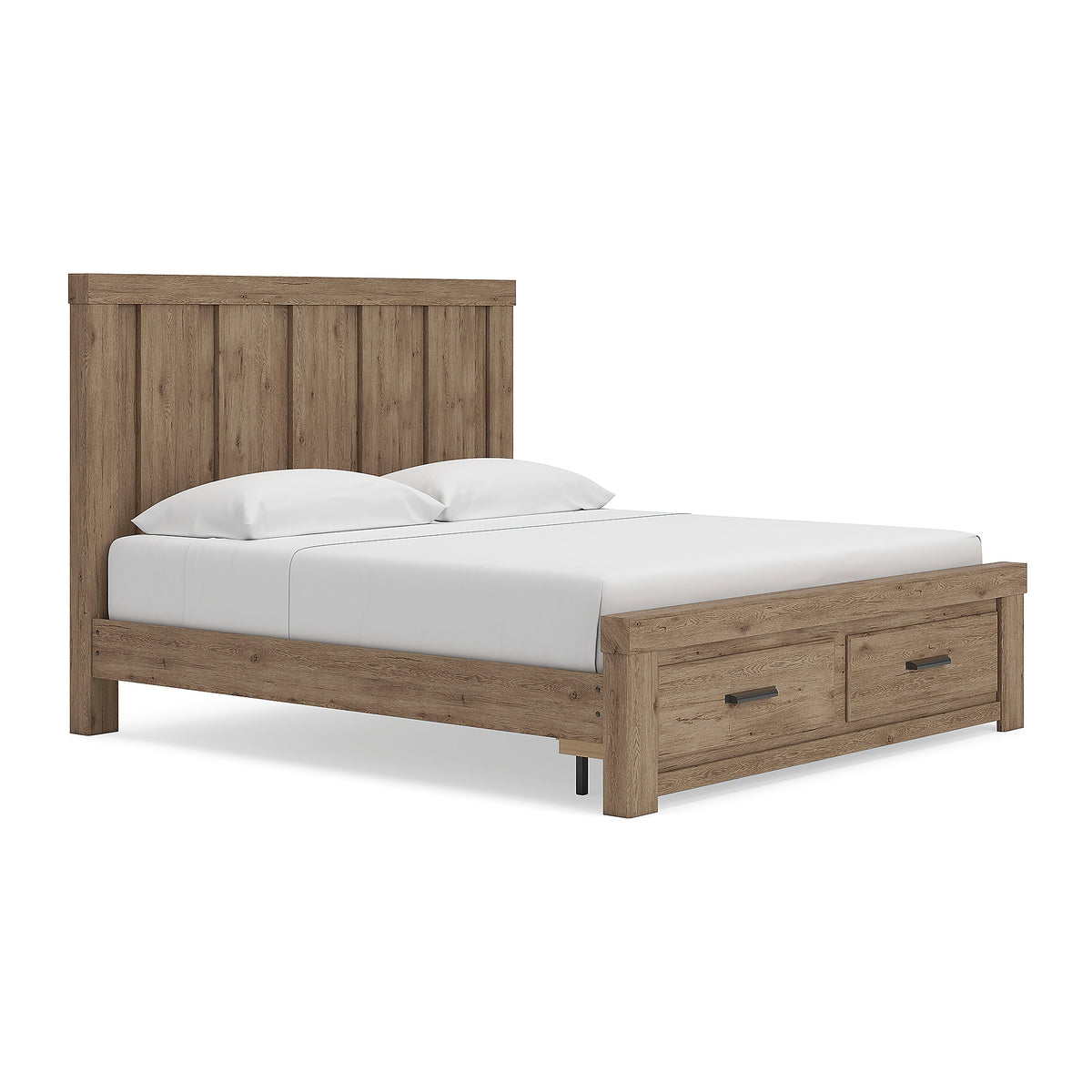 Oliandon King Panel Storage Bed (PCB2844-SI)