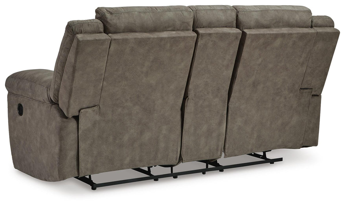 Laresview Reclining Loveseat with Console (37203-SI) - Image 10