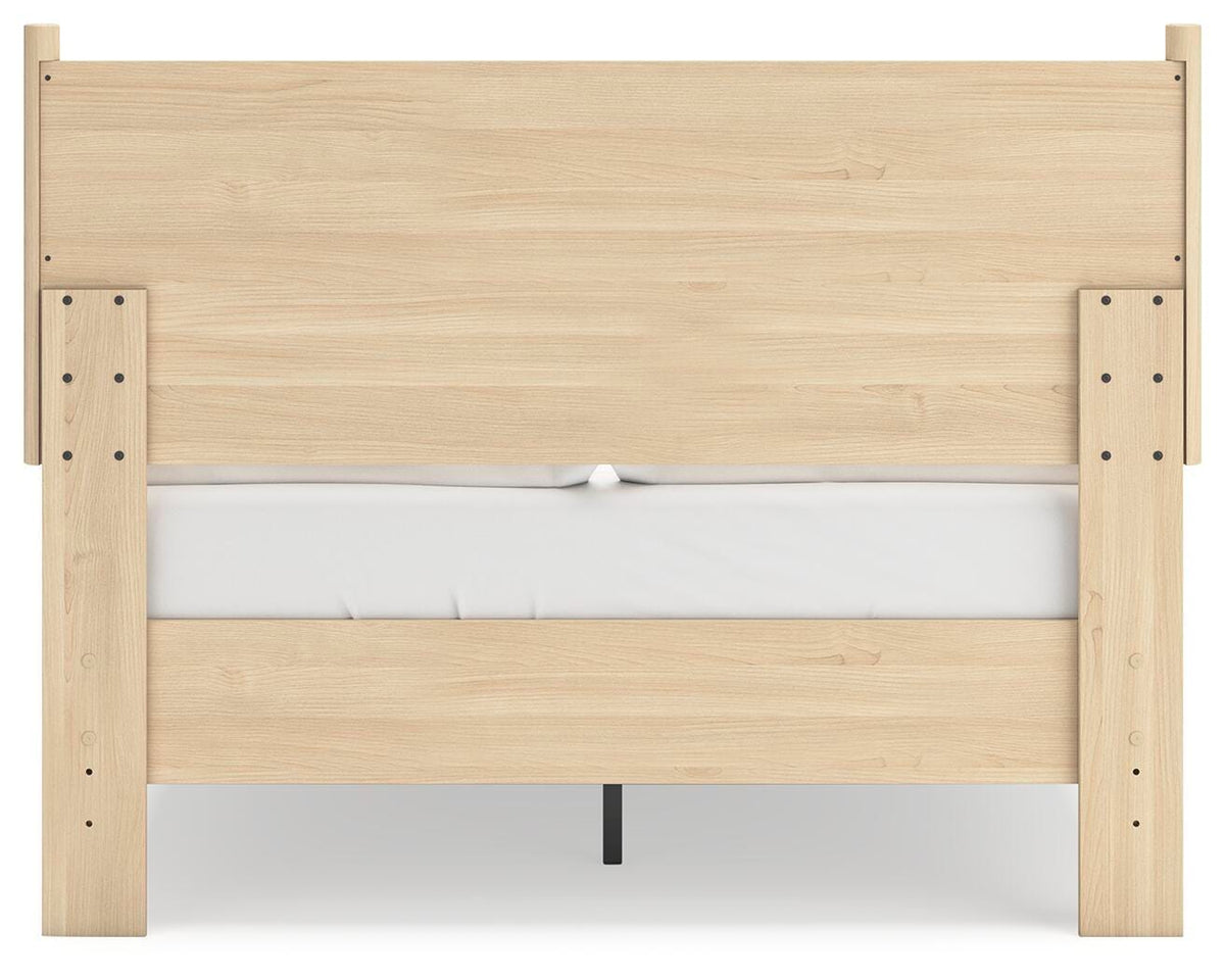 Cabinella Platform Panel Bed (Youth) - Tan  (EB2444-SI) - Image 5