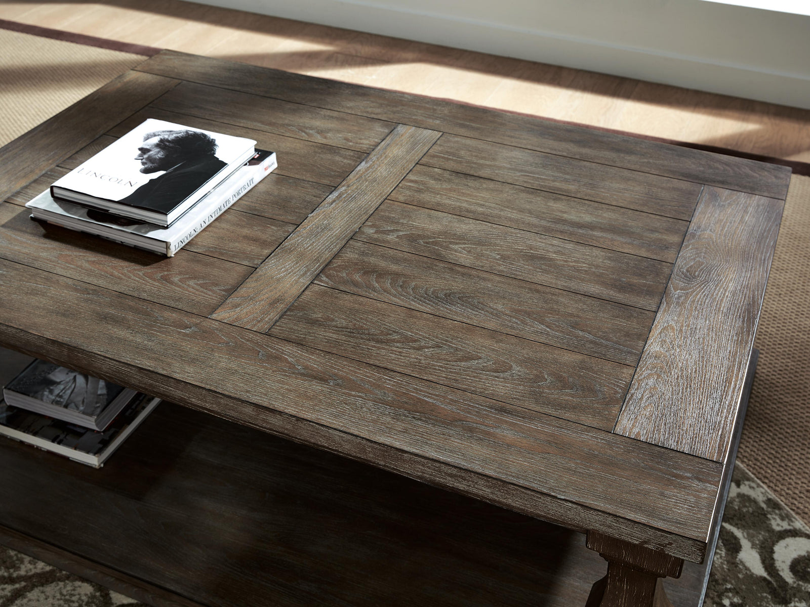 Johnelle Coffee Table - Gray  (T776-SI) - Image 6