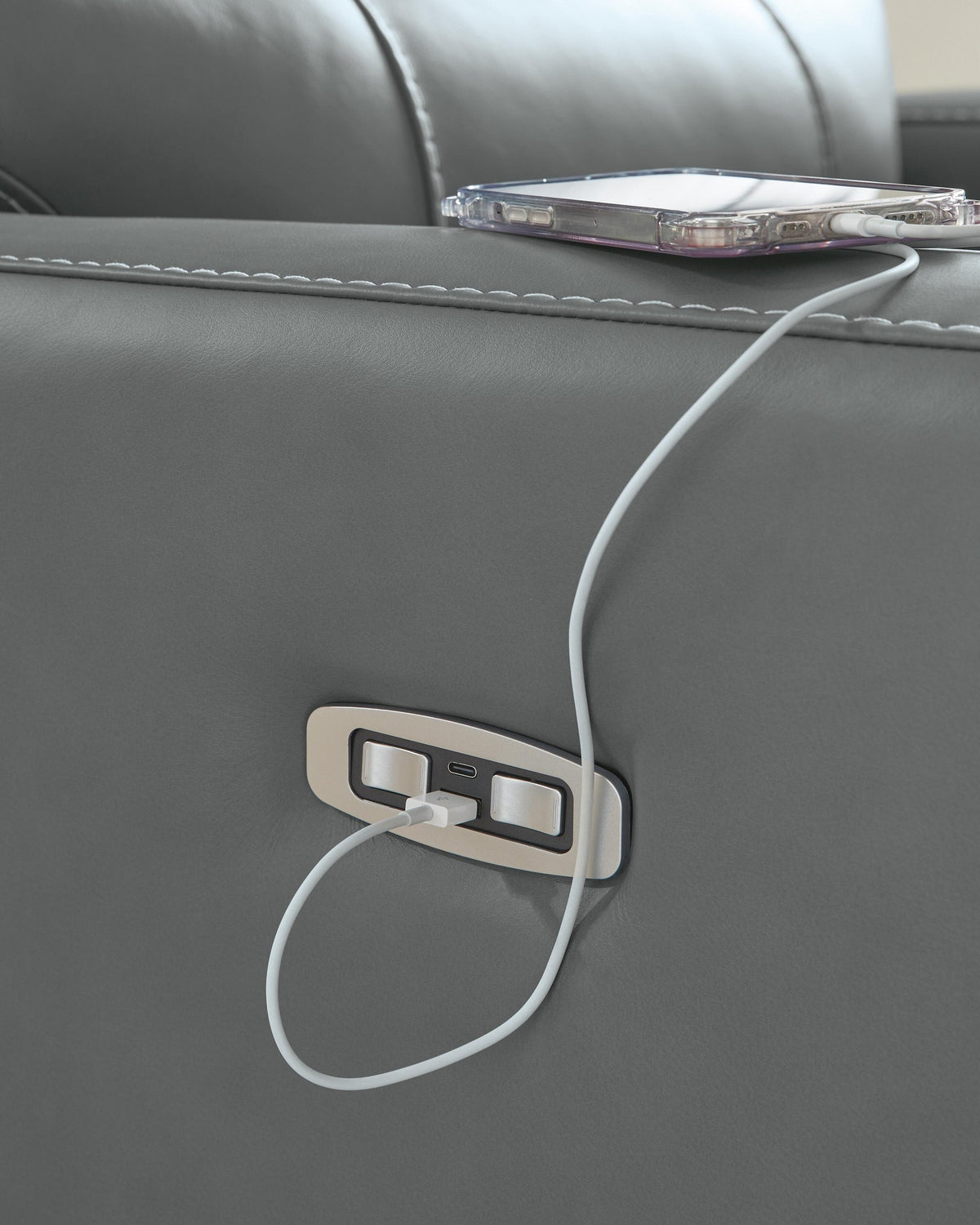 Pennacle Pier Power Recliner (PCU13501-SI) - Image 11