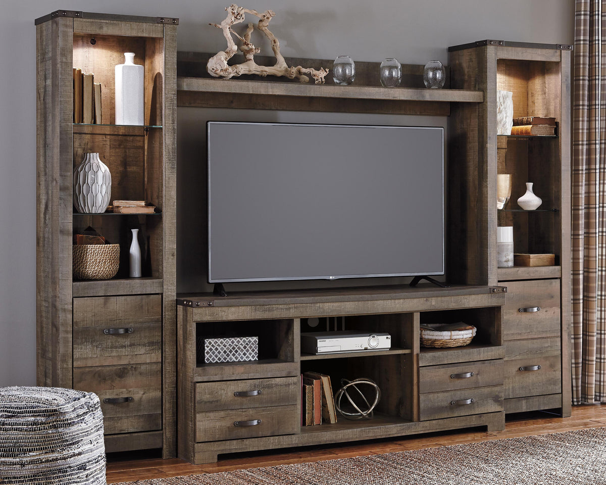 Trinell 4-Piece Entertainment Center (W446-SI) - Image 3