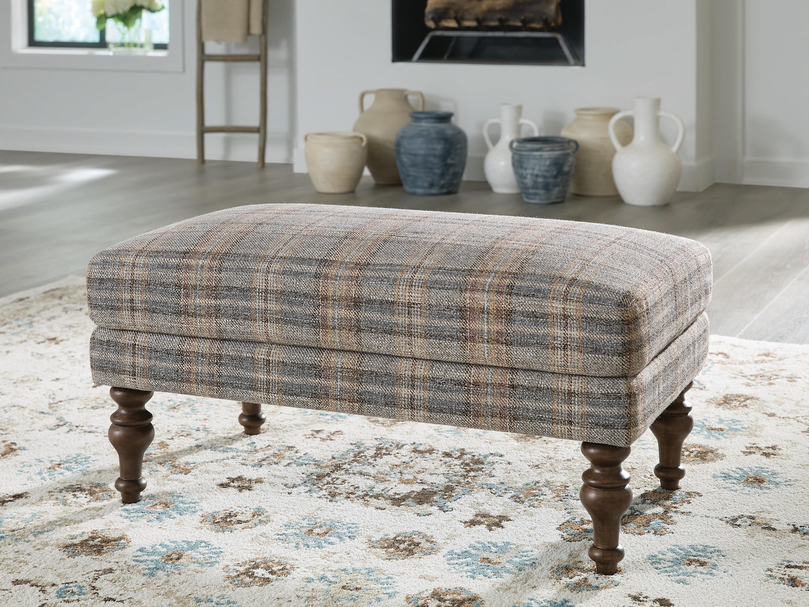 Wilkland Accent Ottoman (A3000845-SI) - Image 2