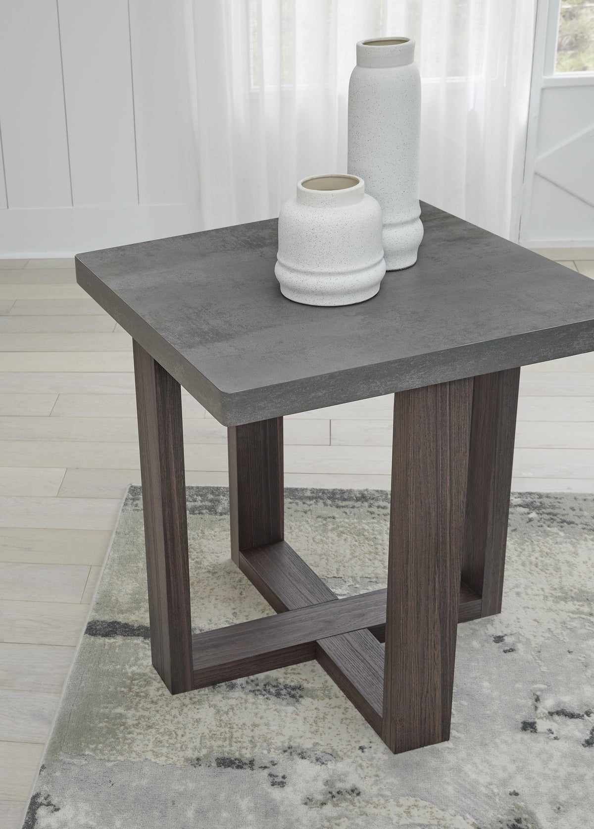 Dynnford Table (Set of 3) - Gray/Brown  (T216-SI) - Image 12