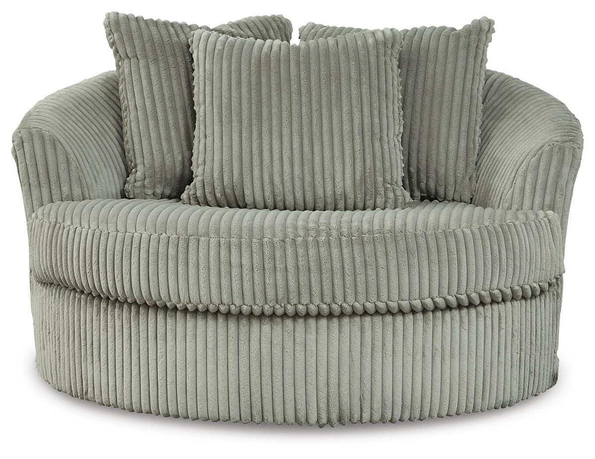Lindyn 4-Piece Sectional, Chair and Ottoman (21105-SI) - Image 12