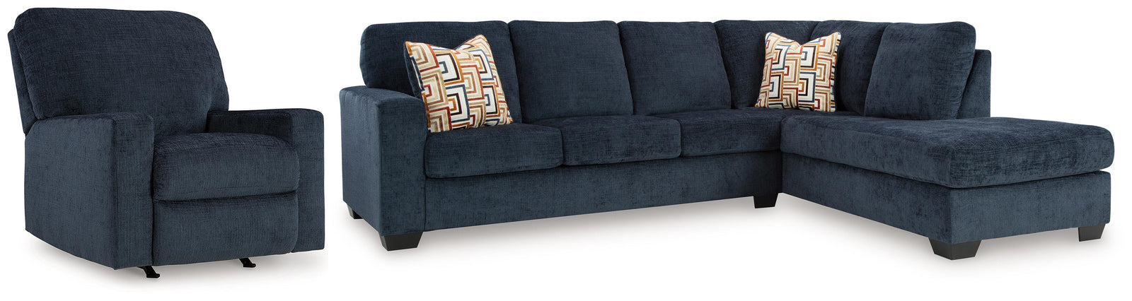Aviemore 2-Piece Sectional and Recliner (24303-SI)