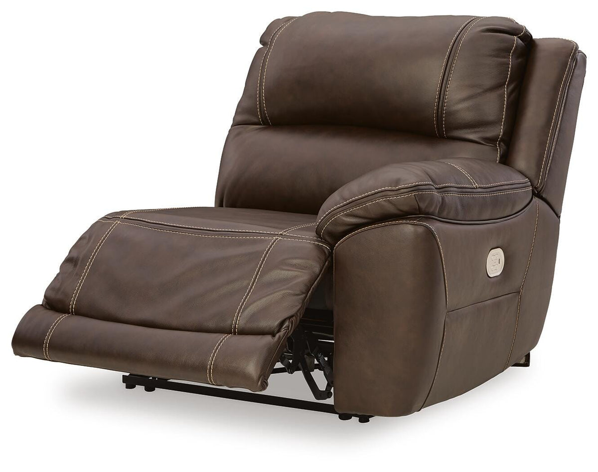 Dunleith 3-Piece Reclining Sofa and 3-Piece Loveseat with Console (U71604-SI) - Image 9