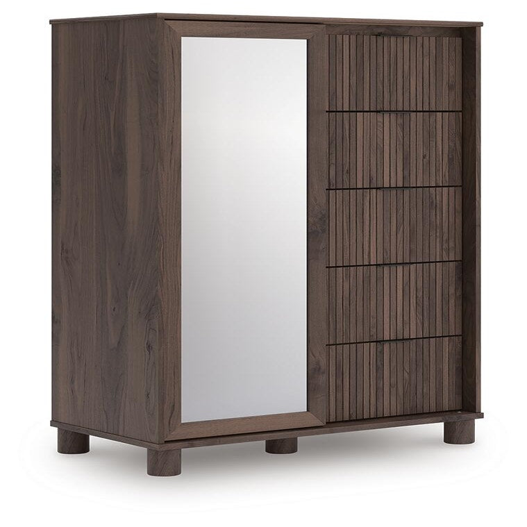 Pamytta Wide Chest of Drawers (PCB2614-SI) - Image 4