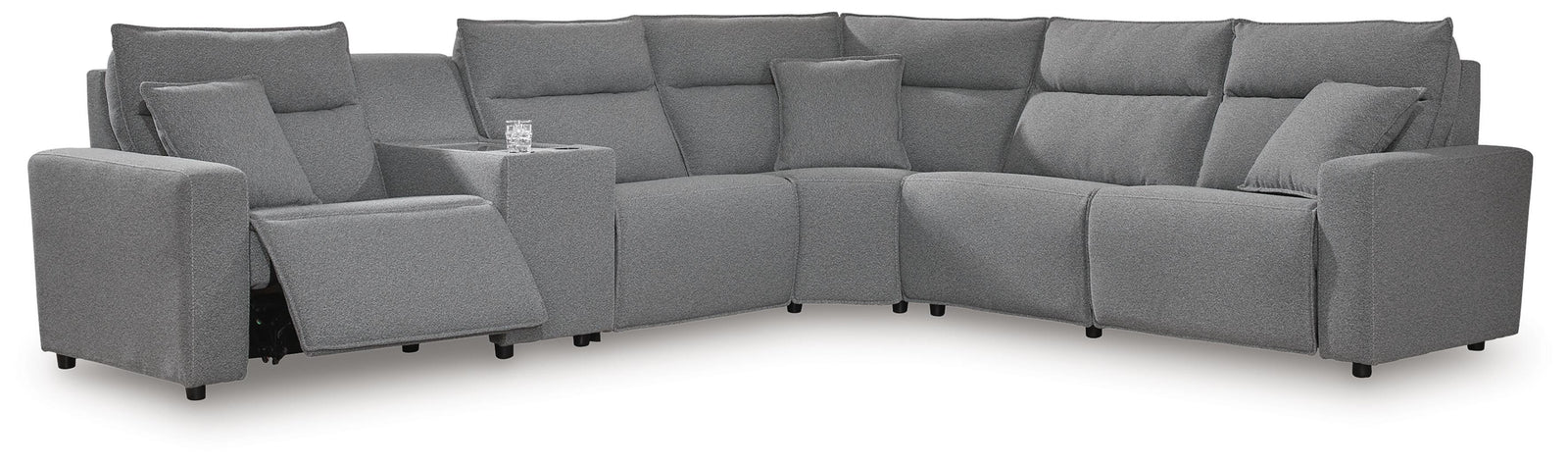 Modmax II 6-Piece Power Reclining Sectional with Console (65906-SI)