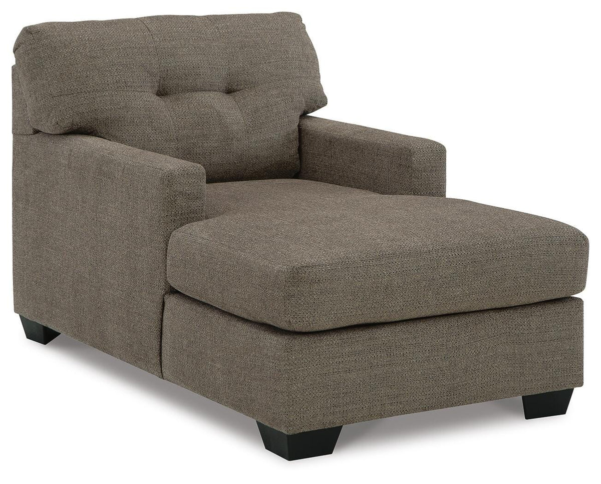 Mahoney Full Sofa Sleeper and Chaise (31005-SI) - Image 7