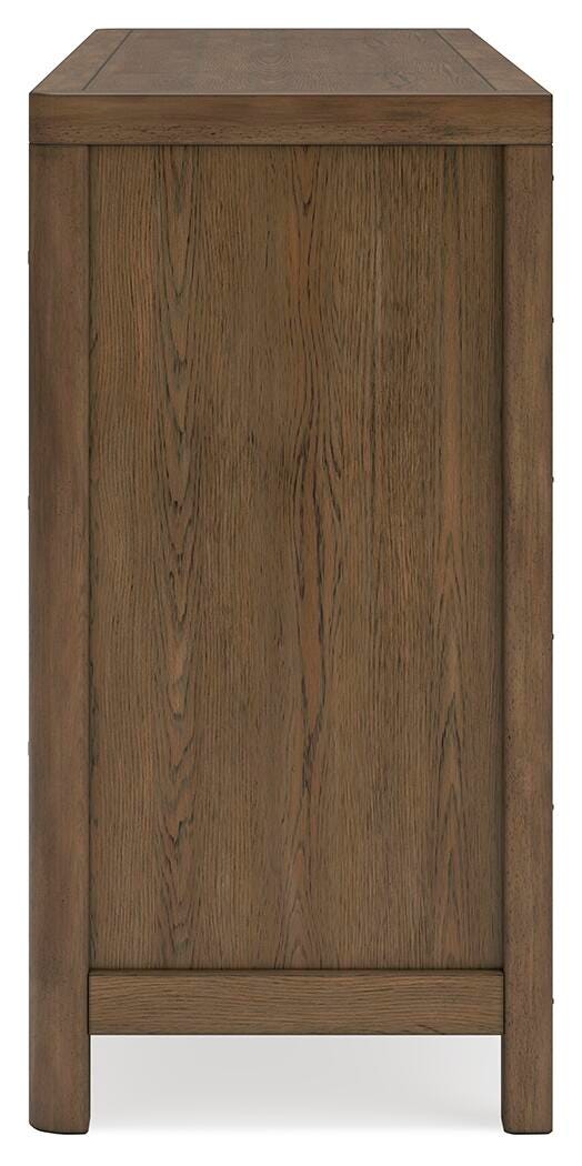 Cabalynn Upholstered Bed, Dresser and 2 Nightstands - Light Brown  (B974-SI) - Image 5