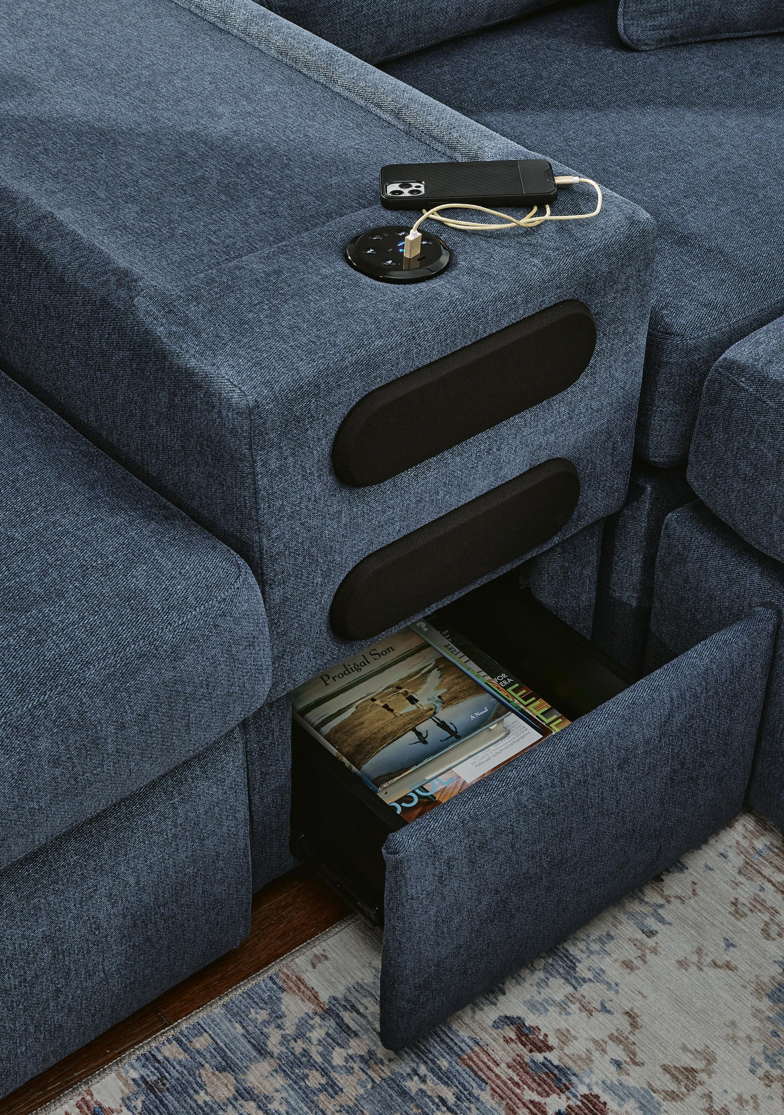 Modmax 6-Piece Sectional with Chaise and Ottoman (92121-SI) - Image 20