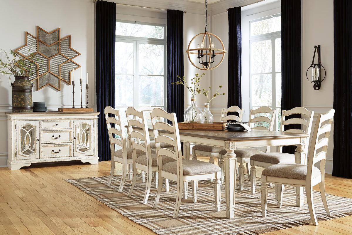 Realyn Dining Table and 8 Chairs (D743-SI) - Image 3