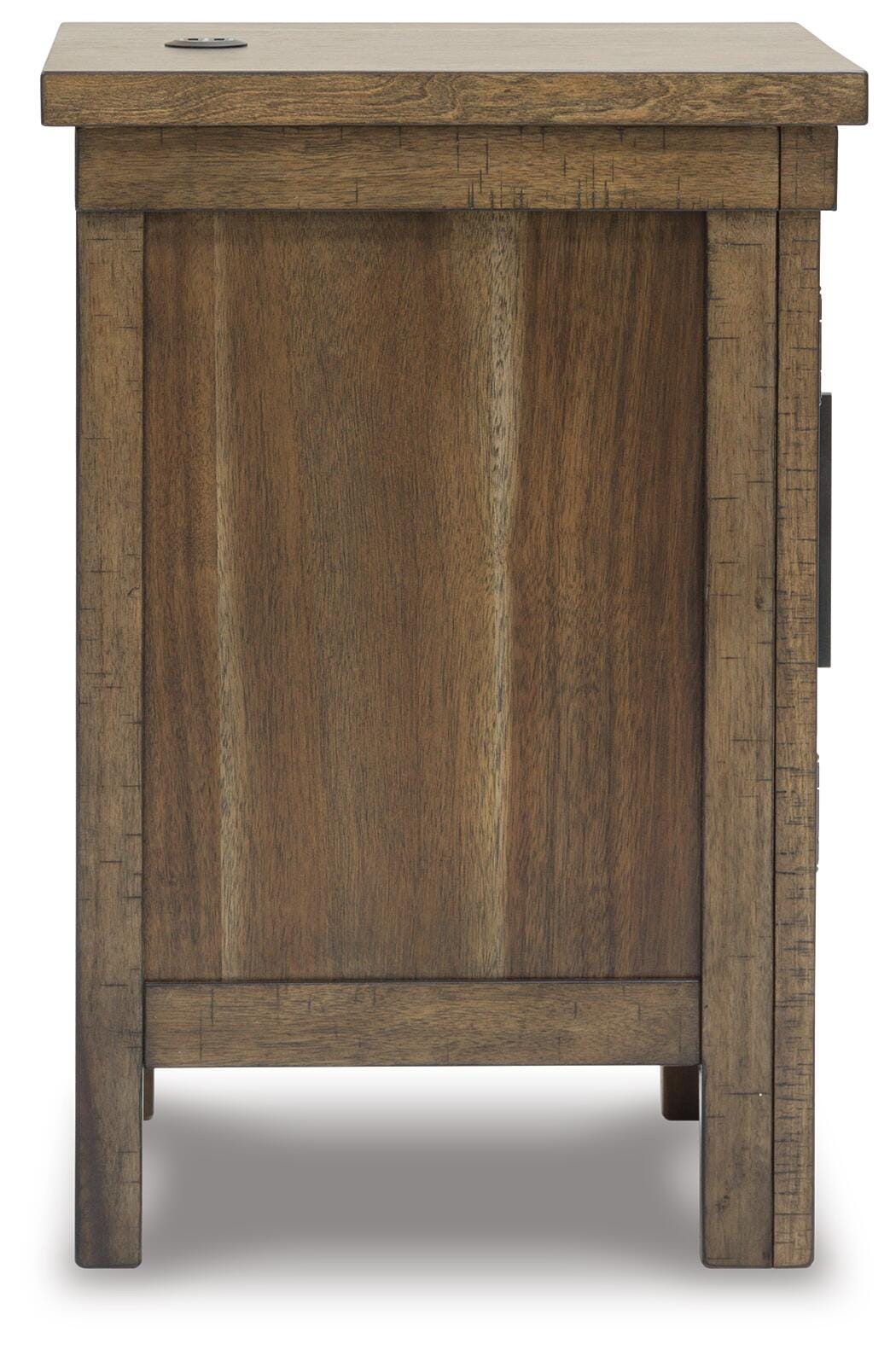 Moriville Chairside End Table - Grayish Brown  (T731-SI) - Image 4