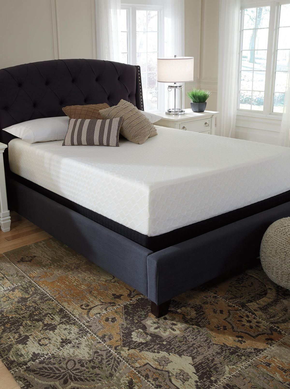 Chime 12 Inch Memory Foam Queen Mattress in a Box (M727-SI) - Image 10