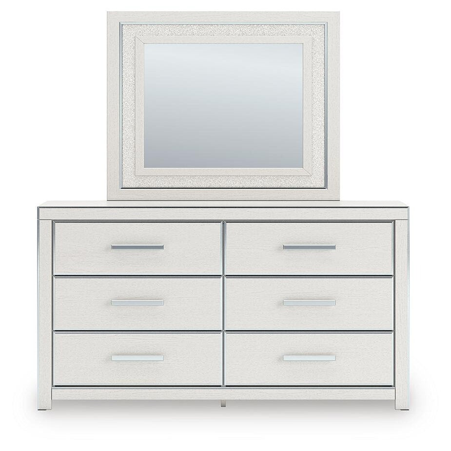 Zuraleus Queen Storage Bed, Dresser, Mirror and Nightstand (PCB3381-SI) - Image 2
