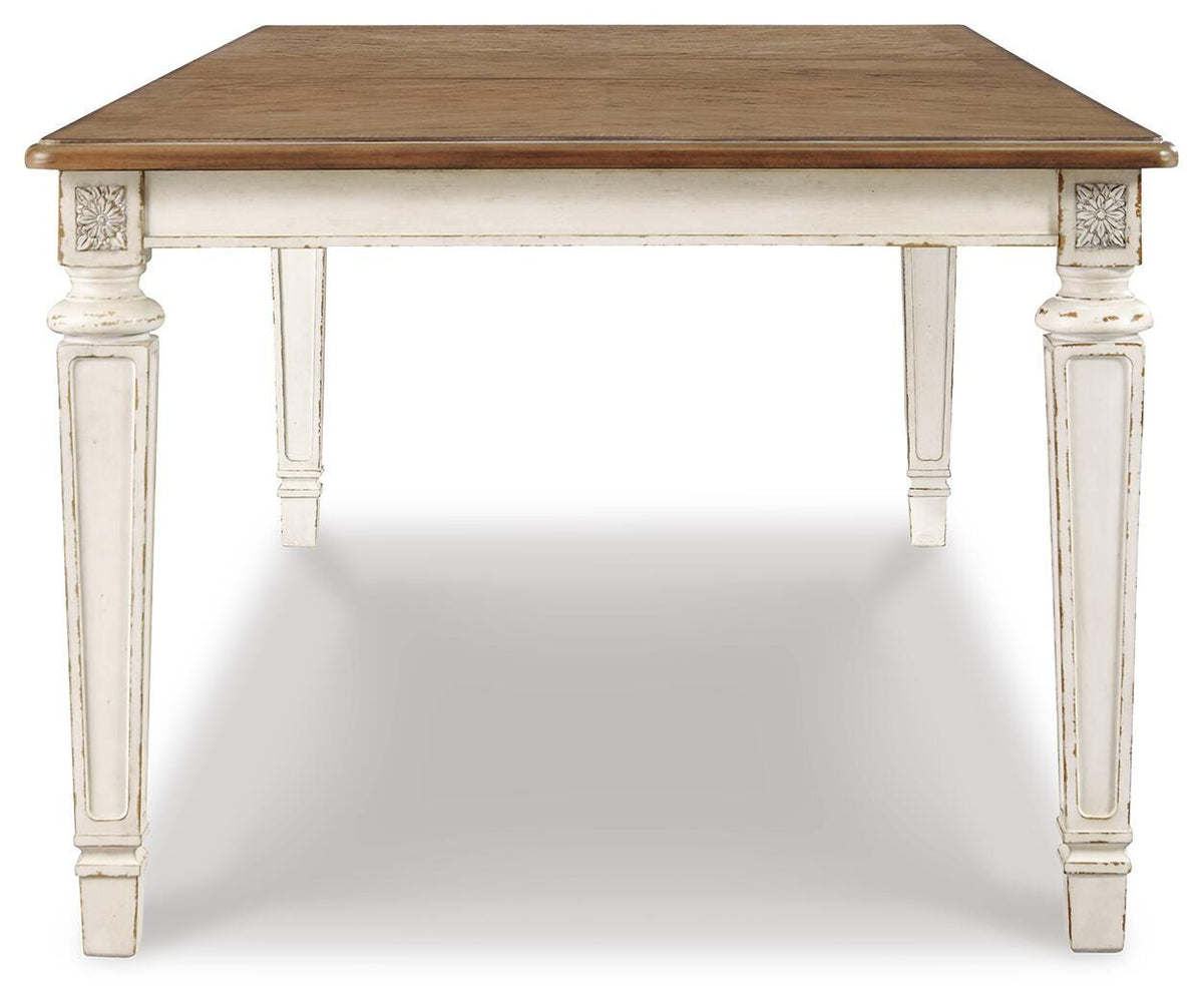 Realyn Extension Dining Table and 4 Chairs (D743-SI) - Image 8