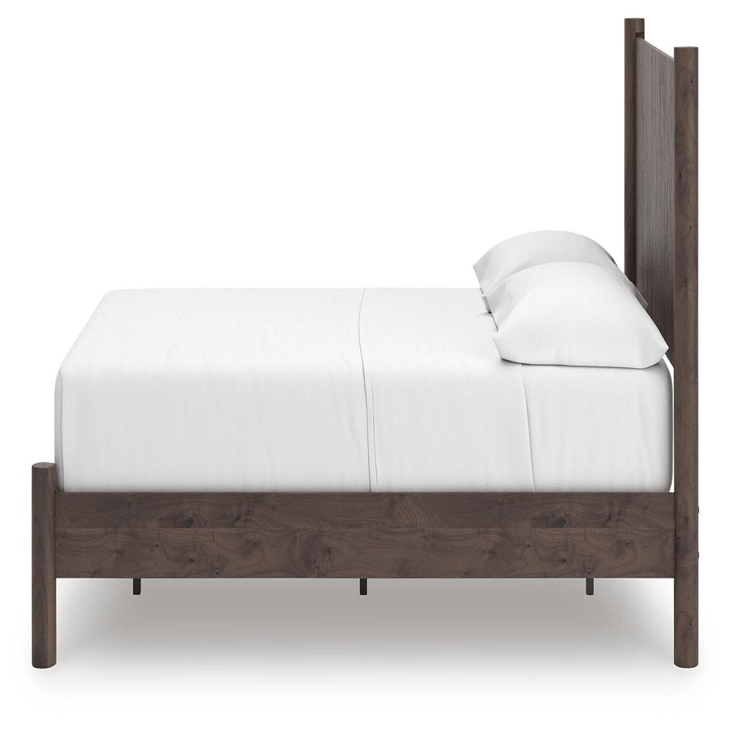 Pamytta Full Panel Platform Bed, Dresser and Mirror (PCB2614-SI) - Image 6
