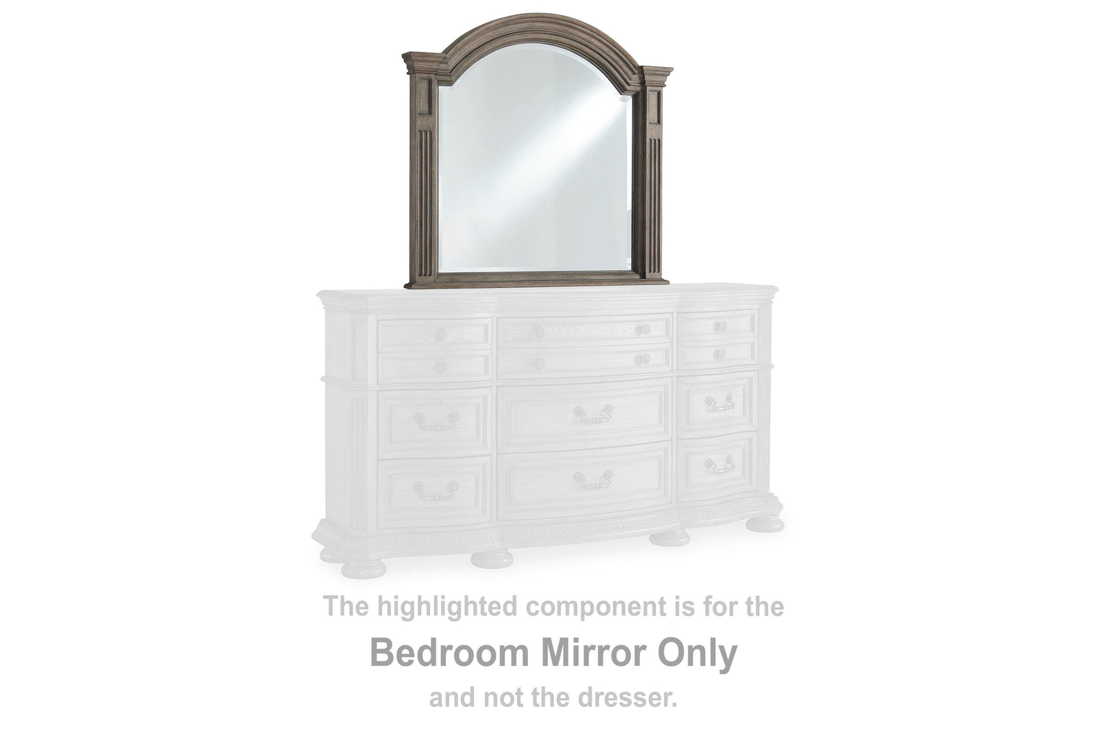 Ardenfield Bedroom Mirror - Light Brown  (B944-SI) - Image 3