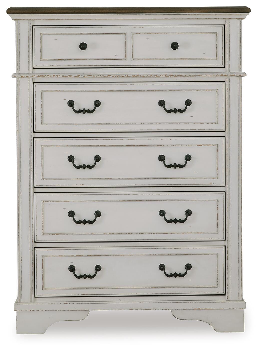 Blendon Chest of Drawers - Two-tone  (B747-SI)