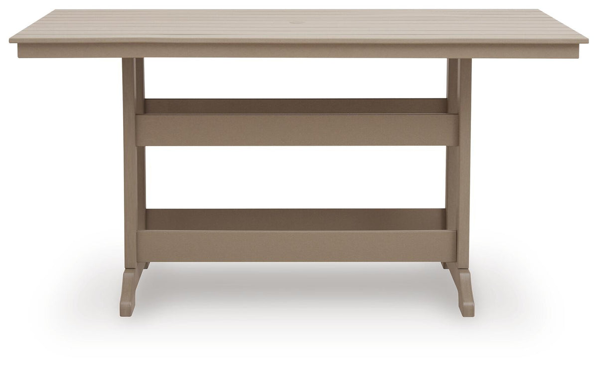 Seacliff Beach Outdoor Counter Height Dining Table (PCP228-SI) - Image 3