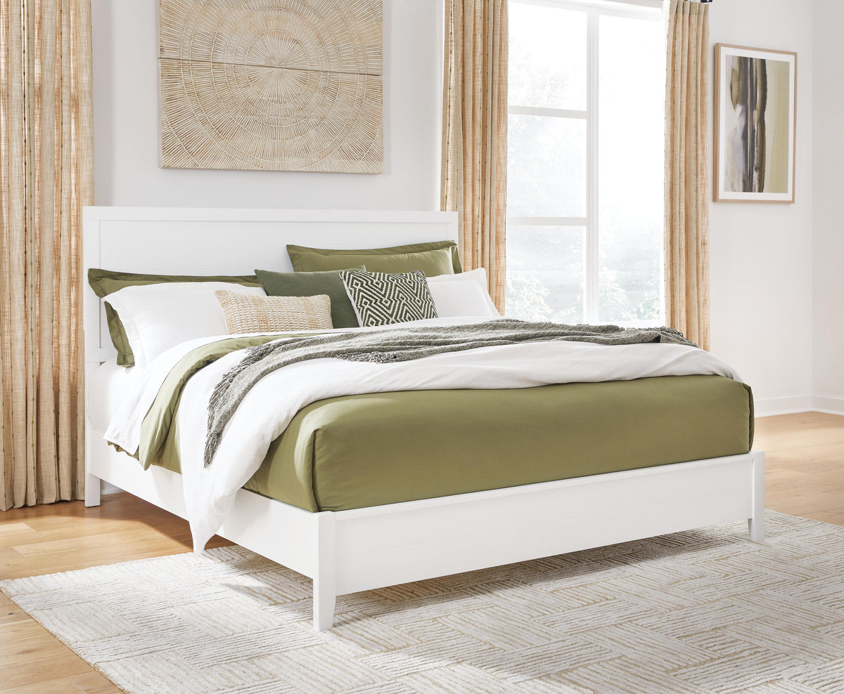 Binterglen Panel Bed - White  (B427-SI) - Image 8