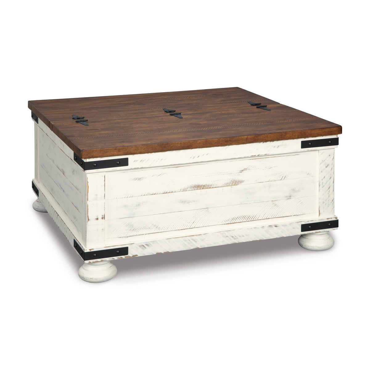 Wystfield Coffee Table - White/Brown  (T459-SI) - Image 8