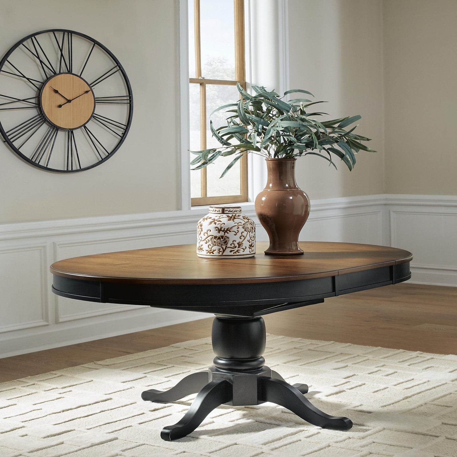Clorazi Dining Butterfly Extension Table (PCD619-SI) - Image 2