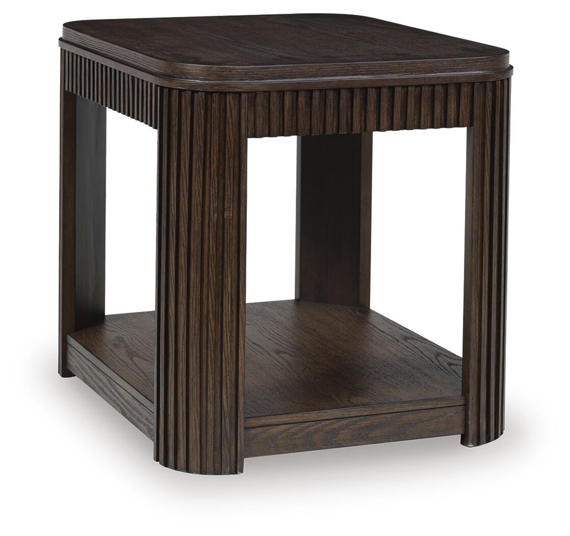 Carlibrie End Table - Warm Brown  (T700-SI)