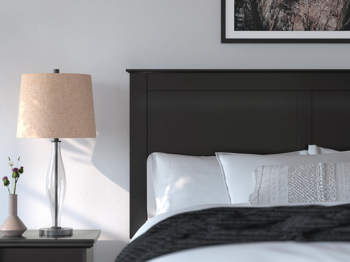 Maribel Panel Bed with Dresser, Mirror and Nightstand - Black  (B138-SI) - Image 24