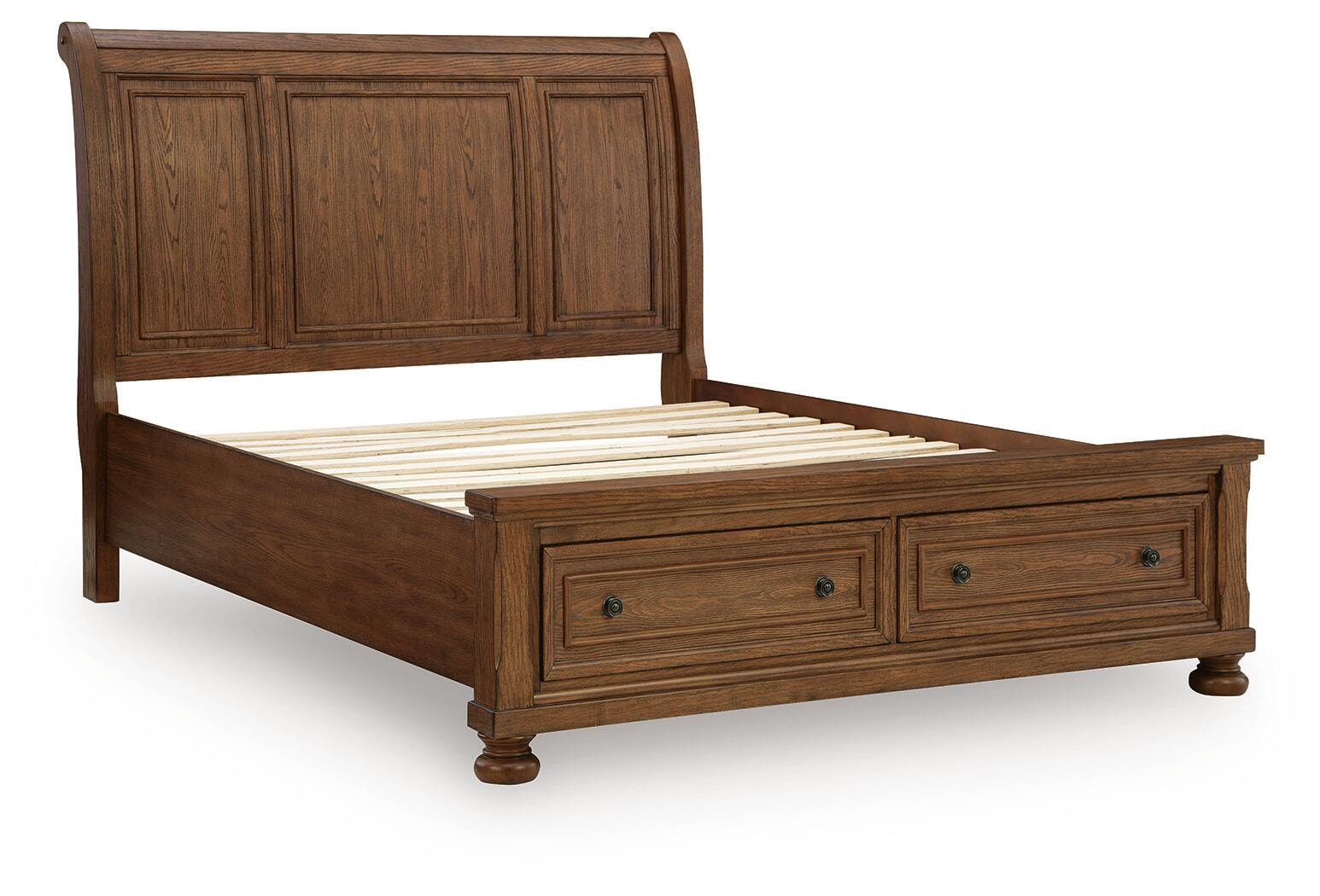 Zackaryn Queen Sleigh Storage Bed (PCB807-SI) - Image 2