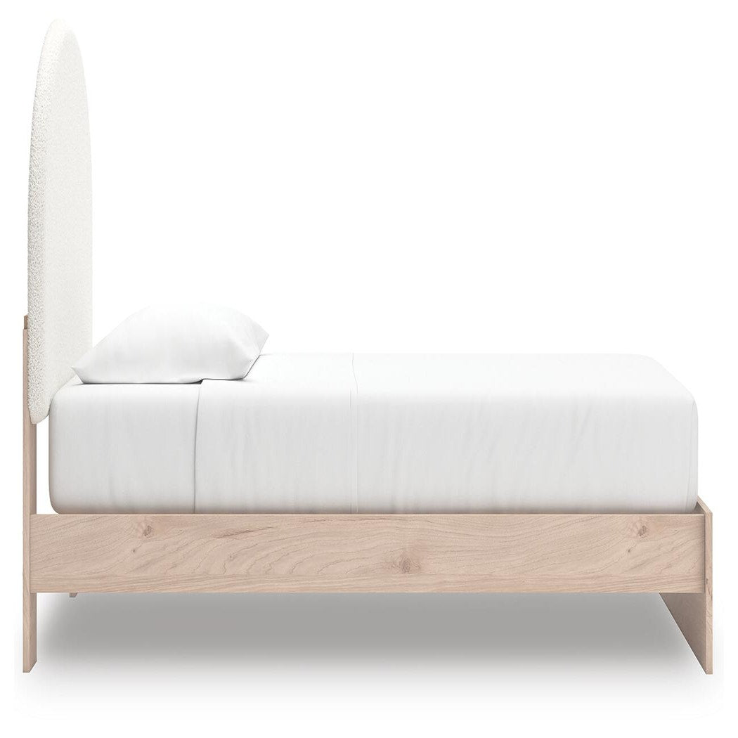 Arloster Twin Upholstered Panel Bed (PCB1566-SI) - Image 7