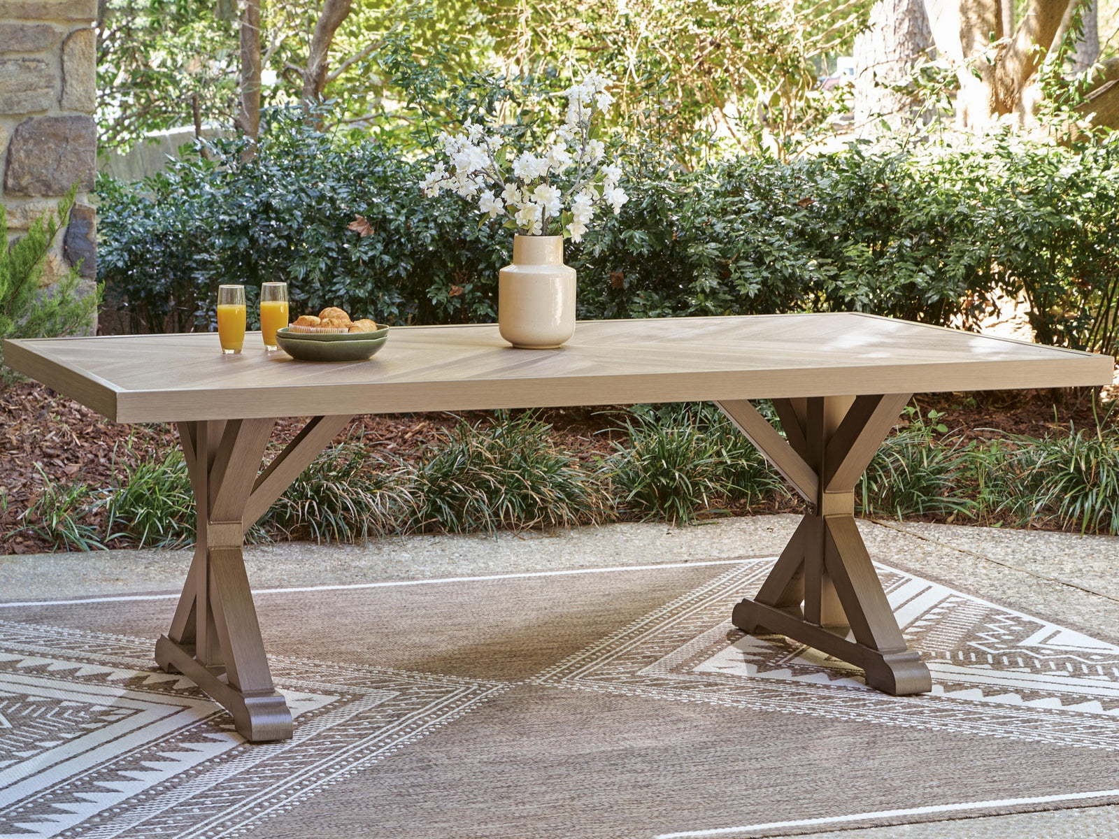 Laguna Heights Outdoor Dining Table (PCP790-SI) - Image 8