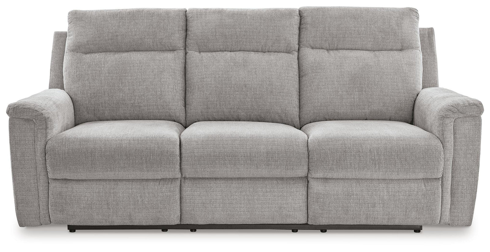 Barnsana Power Reclining Loveseat with Console (33201-SI) - Image 2