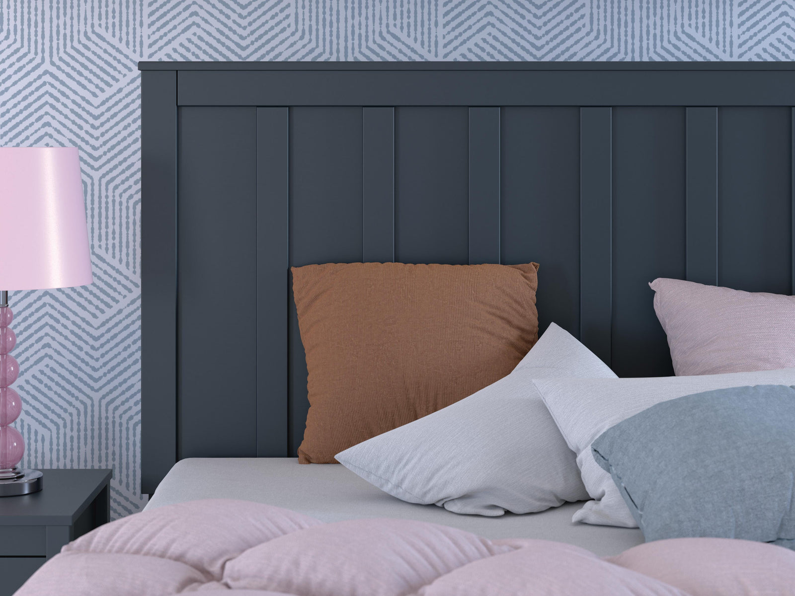 Simmenfort Platform Bed (Youth) - Navy Blue  (EB1528-SI) - Image 9
