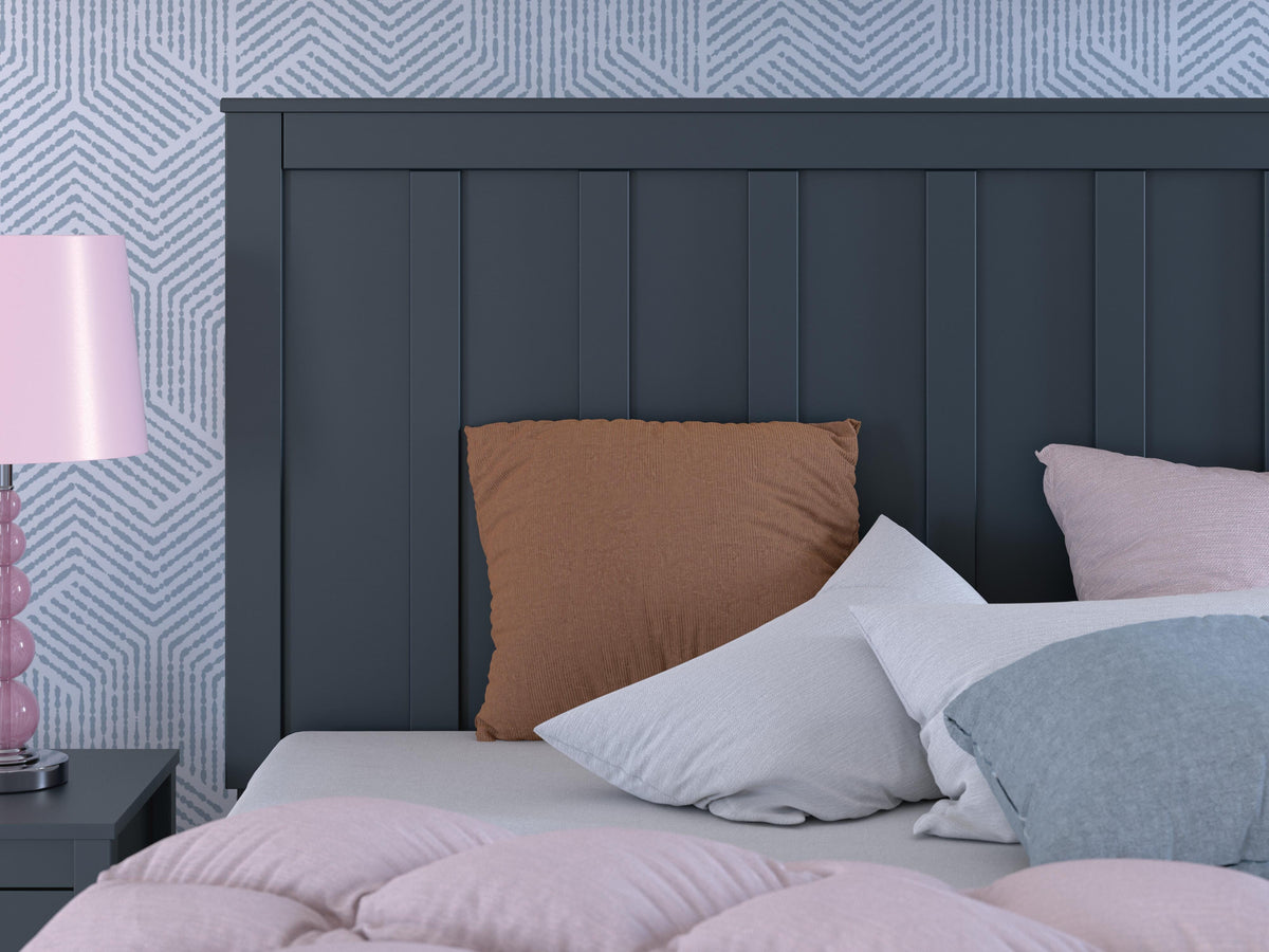Simmenfort Panel Headboard (Youth) - Navy Blue  (EB1528-SI) - Image 6