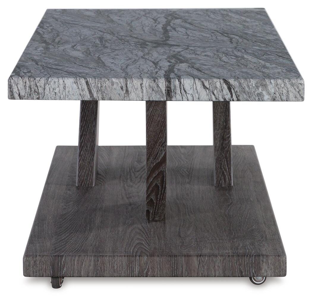 Bensonale Table (Set of 3) - Brown/Gray  (T400-SI) - Image 9