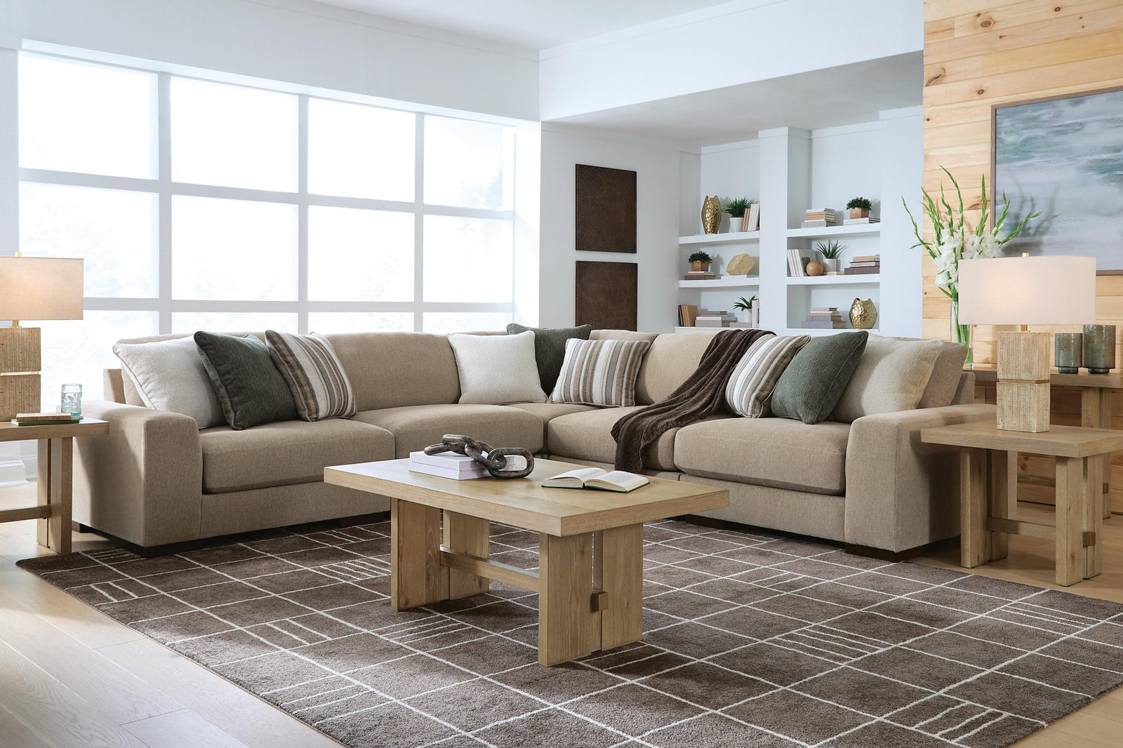 Linenhause 5-Piece Sectional (31803-SI) - Image 3