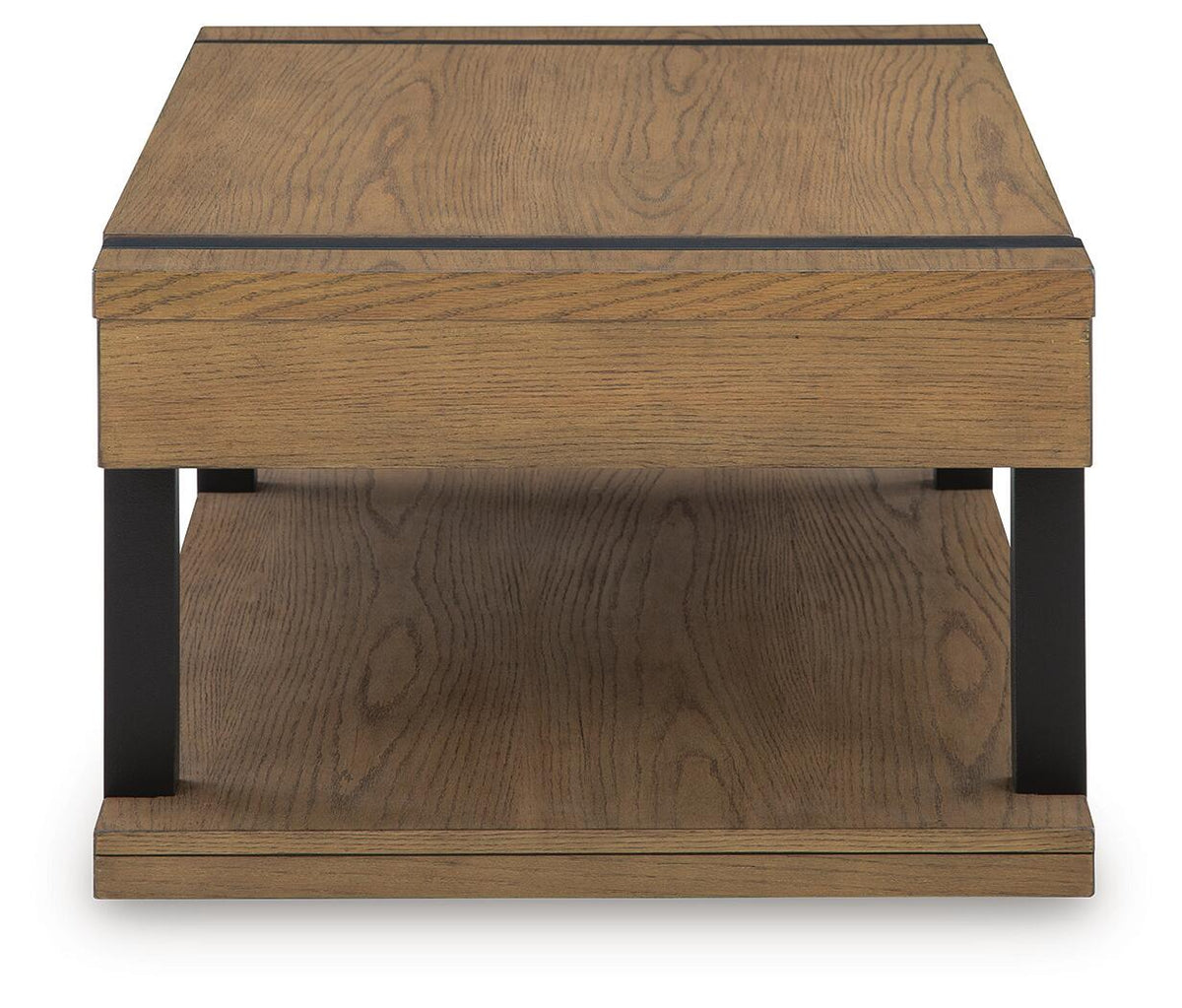 Jorannti Lift-Top Coffee Table - Medium Brown  (T631-SI) - Image 4