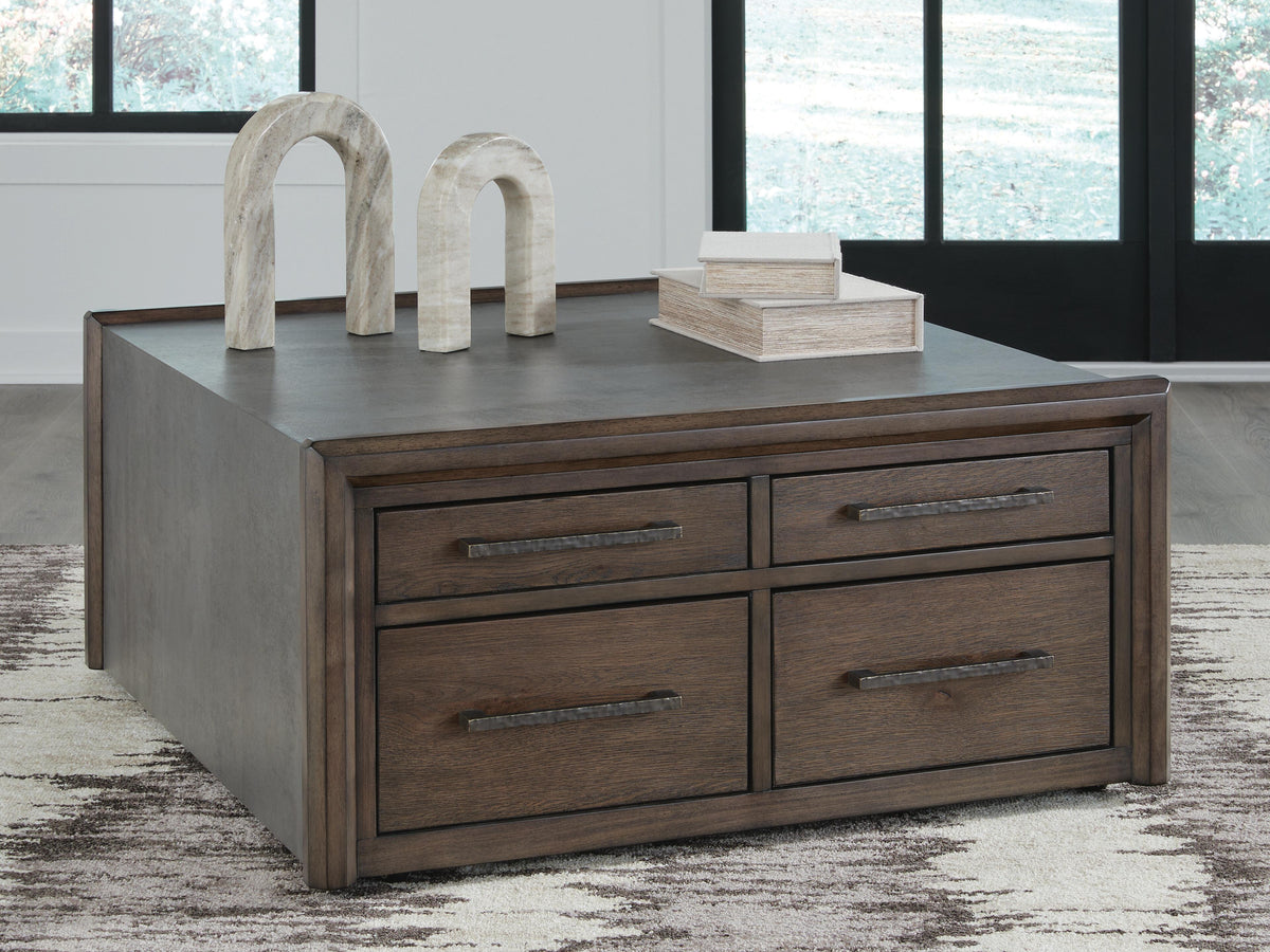 Kallenny Coffee Table - Brown/Gray  (T669-SI) - Image 2