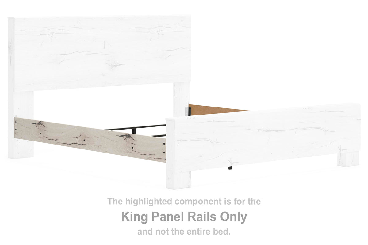 Lawroy Panel Rails - Light Natural  (B2310-SI) - Image 2