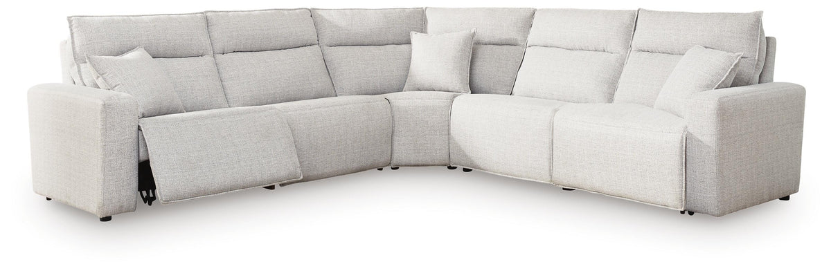 Modmax II 5-Piece Power Reclining Sectional (65907-SI)