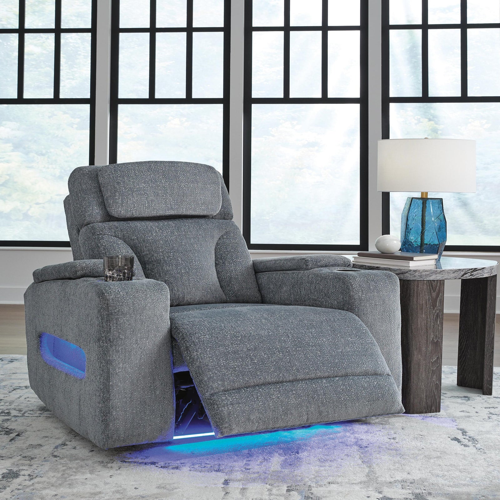 Studio Cave Power Reclining Loveseat with Console (PC49802-SI) - Image 21