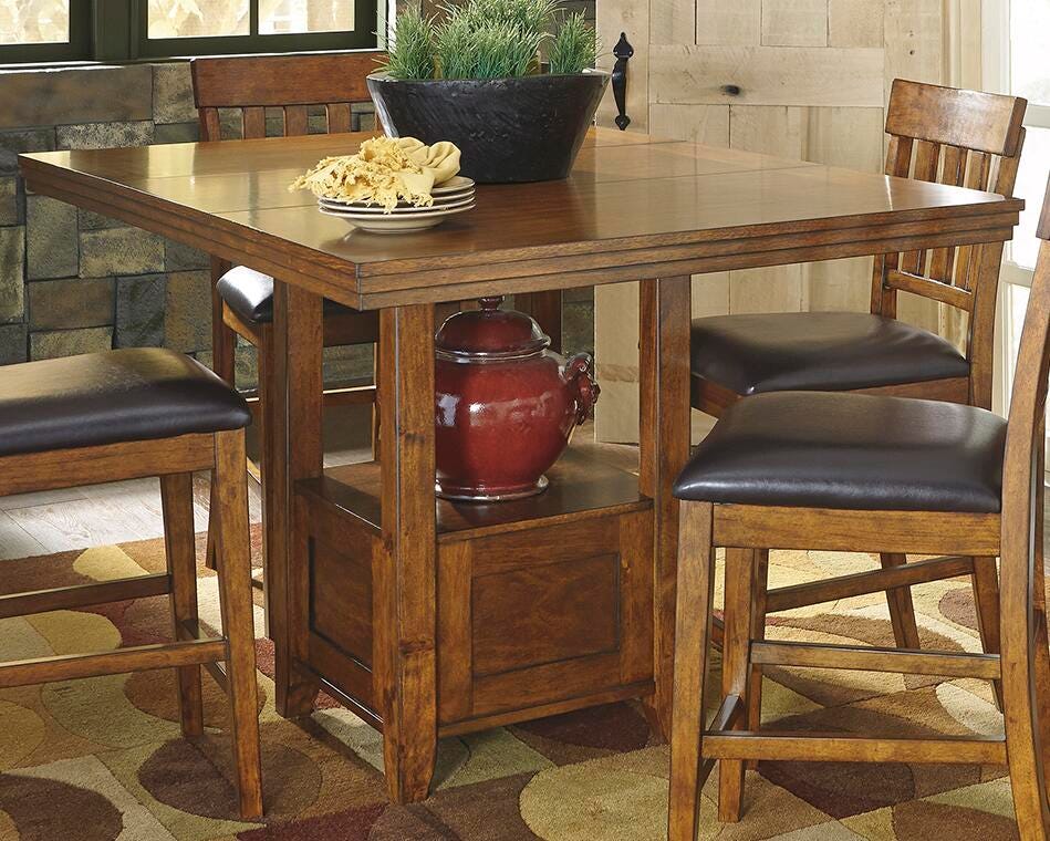 Ralene Counter Height Dining Extension Table (D594-SI) - Image 3