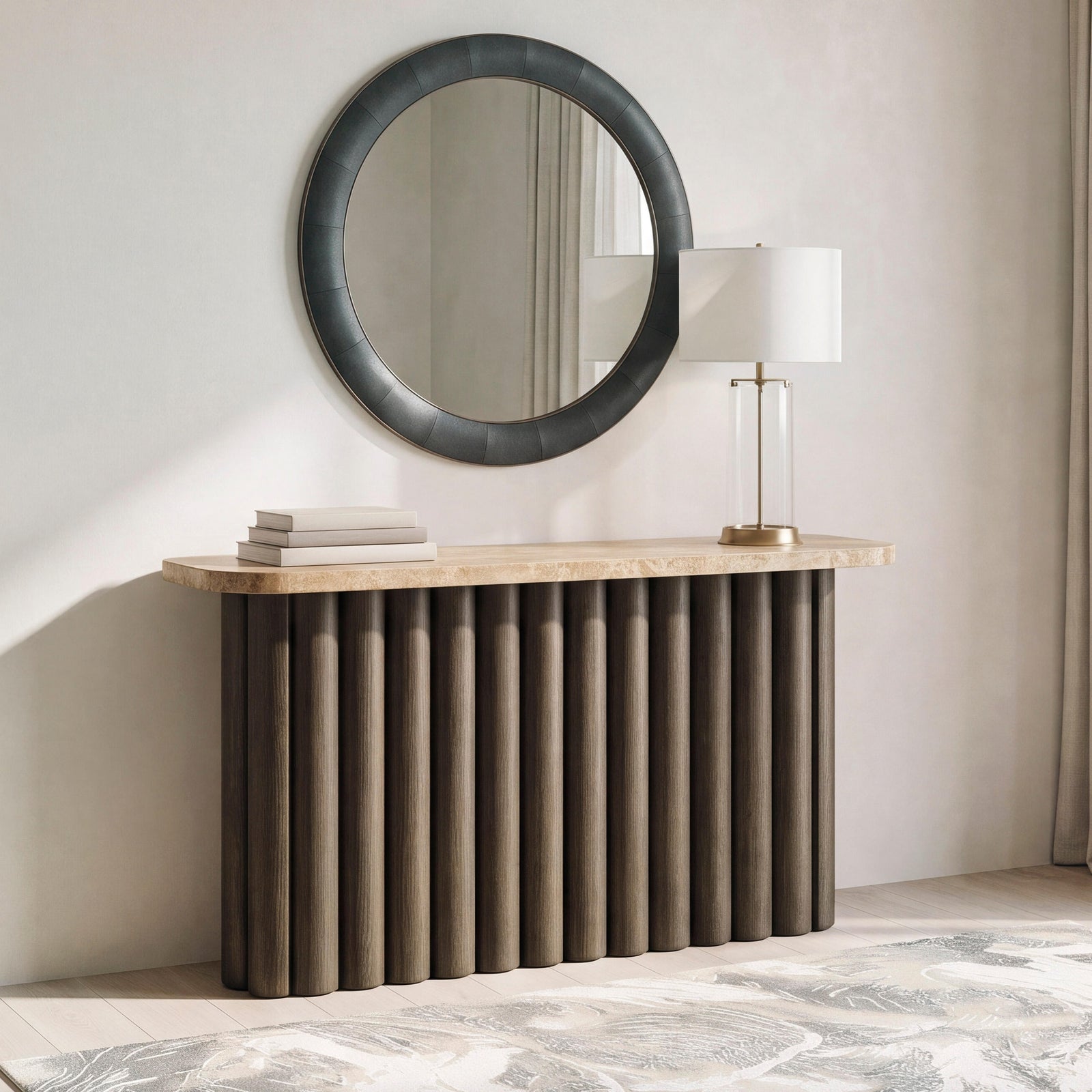 Darimore Sofa Table - Burnished Brown  (T984-SI) - Image 4