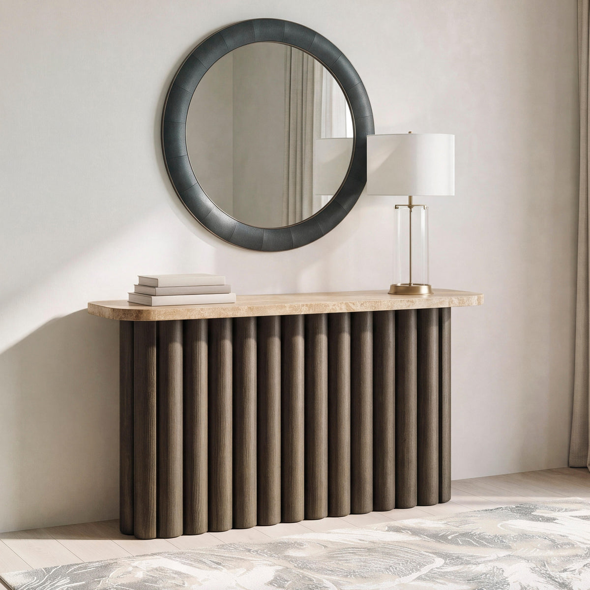 Darimore Sofa Table - Burnished Brown  (T984-SI) - Image 4