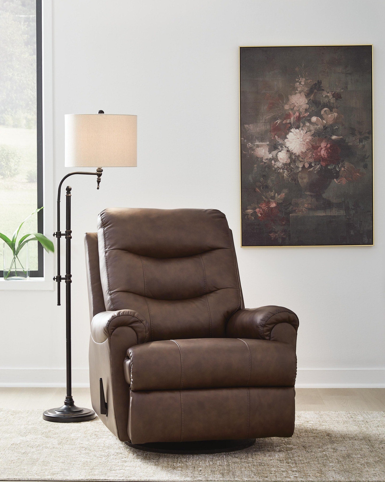 Flynwood Swivel Glider Recliner (PCU13400-SI) - Image 8