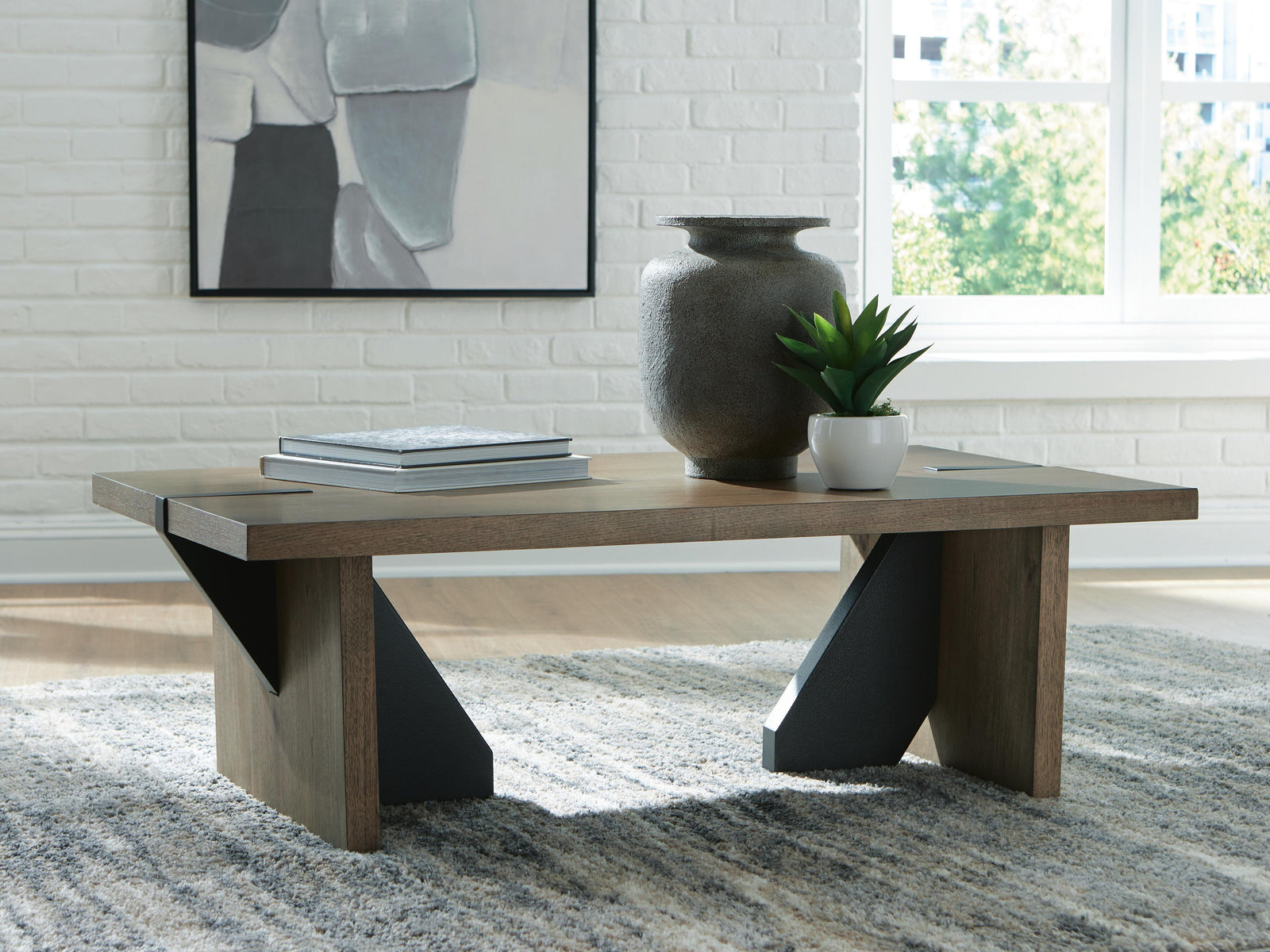 Kandinew Coffee Table - Light Brown  (T554-SI) - Image 2